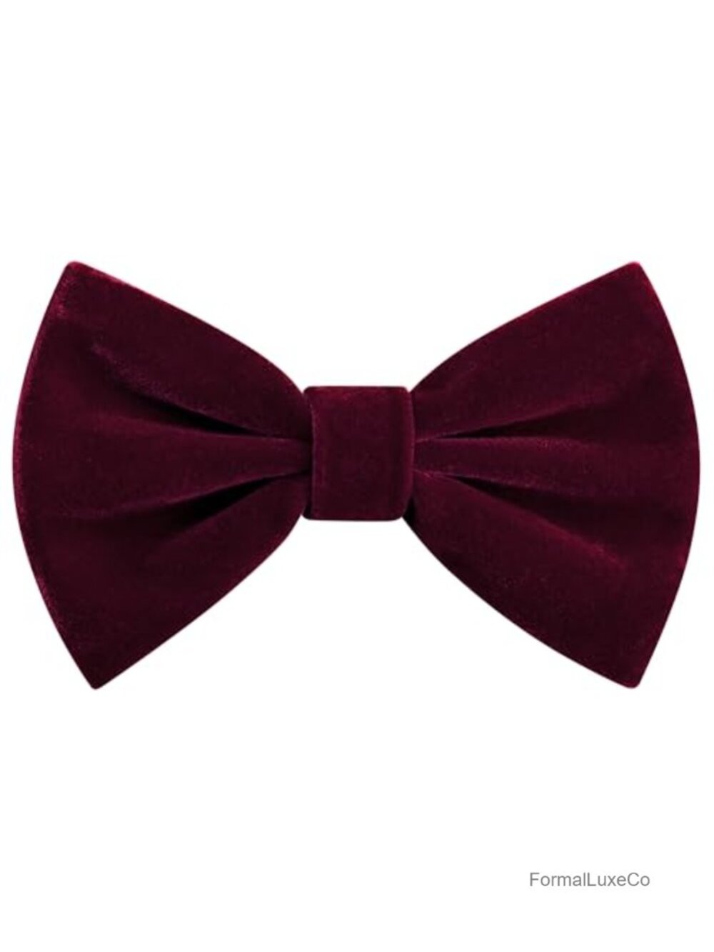 Velvet Pre-Tied Bow Tie Adjustable Tuxedo Wedding Accessory